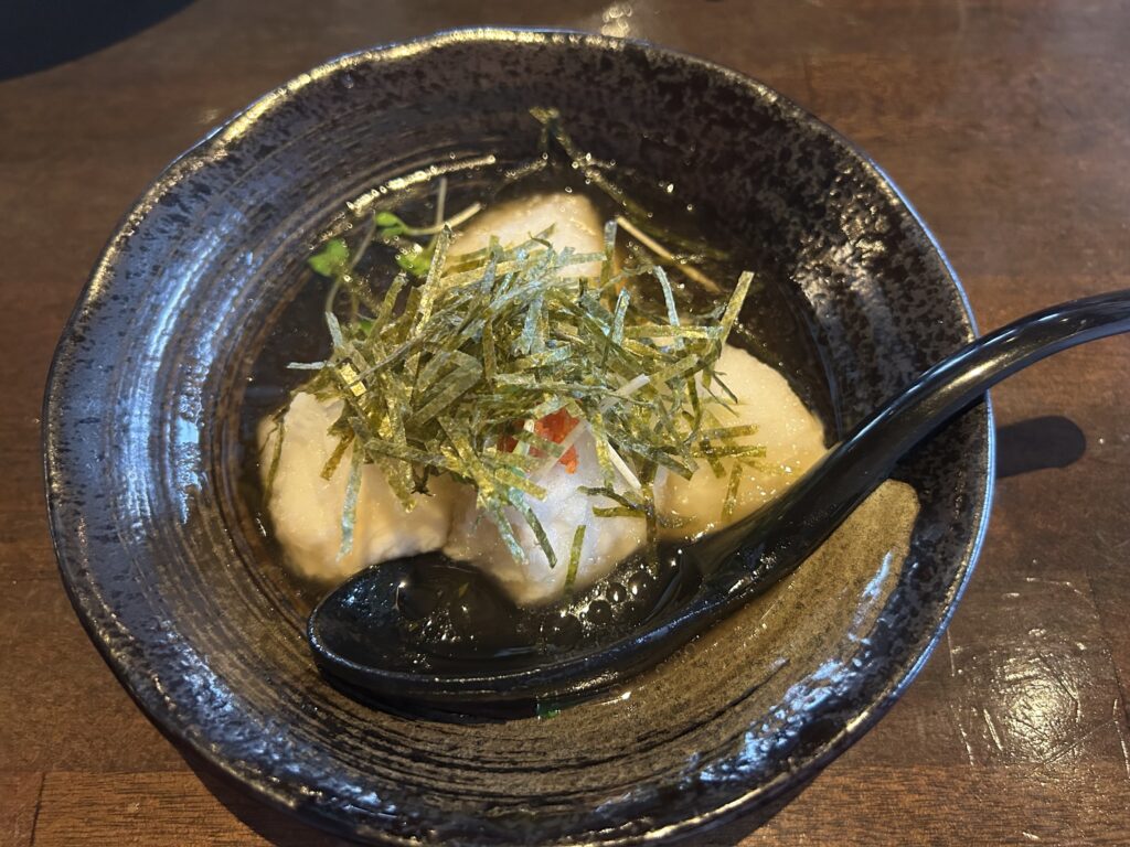 ひとし 石敢當店のジーマミー豆腐の揚げ出し